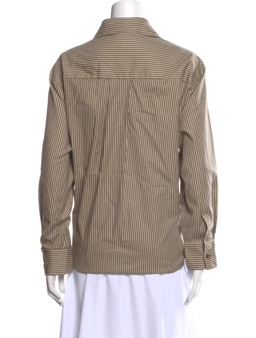 Reformation Long Sleeve Button-Up Top