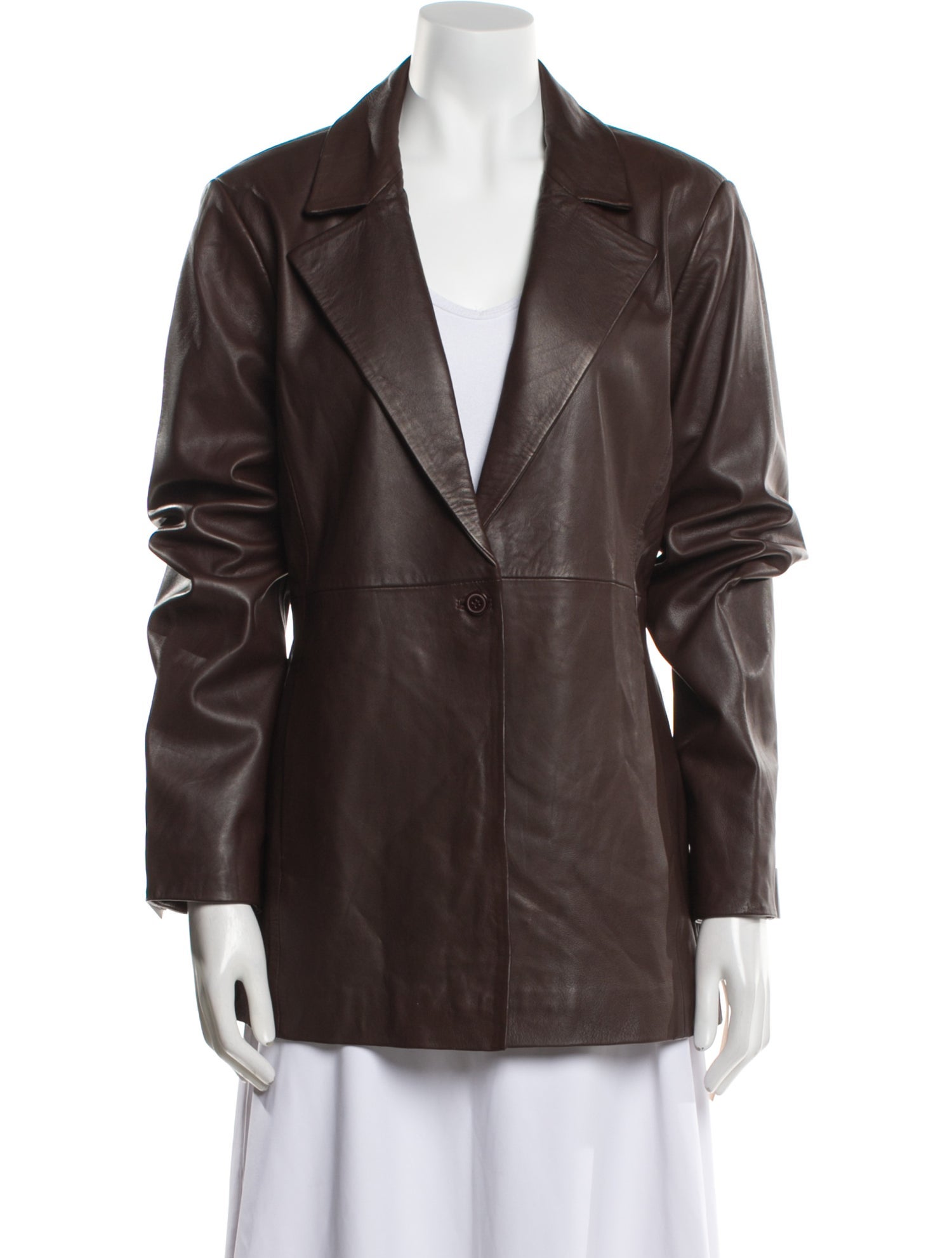 Reformation veda bowery Lambskin Blazer