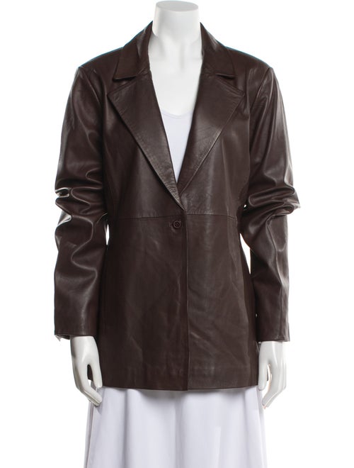 Reformation veda bowery Lambskin Blazer