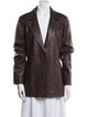 Reformation veda bowery Lambskin Blazer