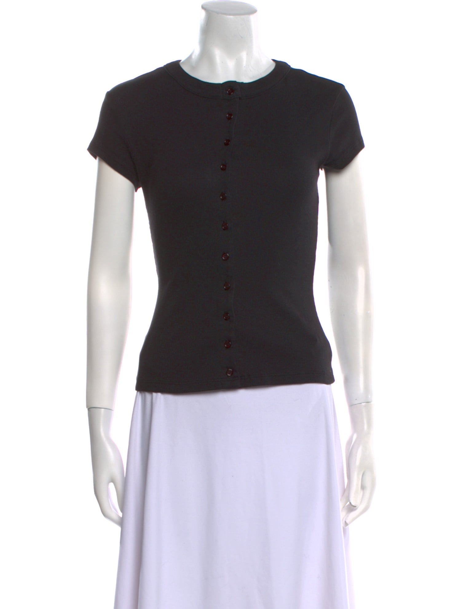 Reformation Crew Neck Short Sleeve T-Shirt