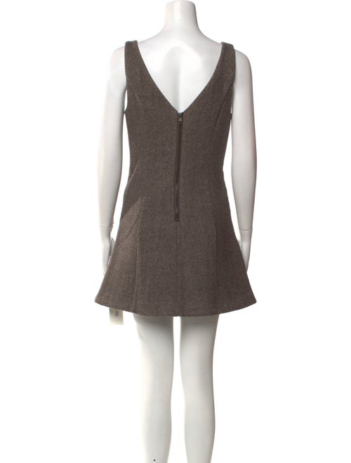 Reformation Bateau Neckline Mini Dress