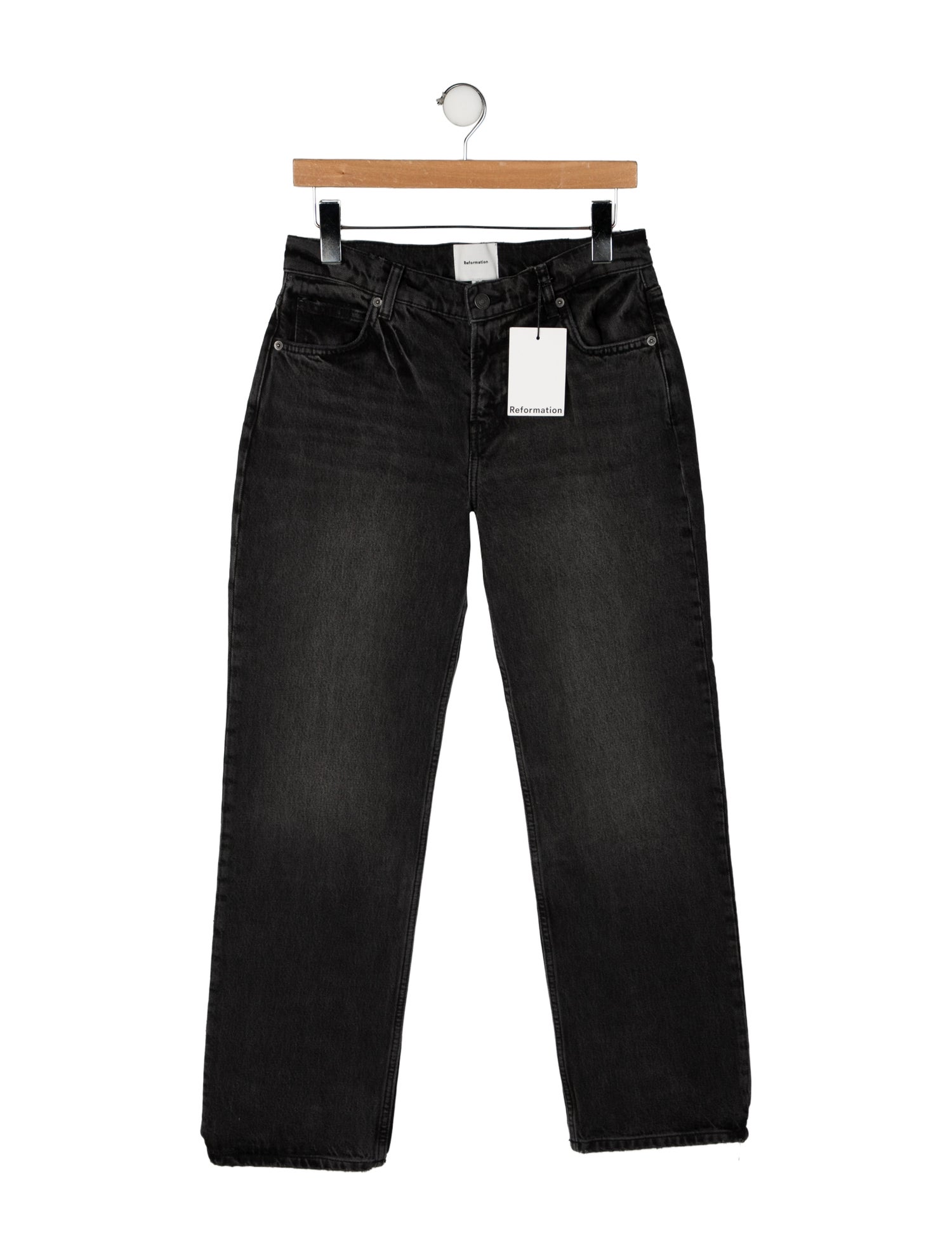 Reformation Mid-Rise Straight Leg Jeans w/ Tags