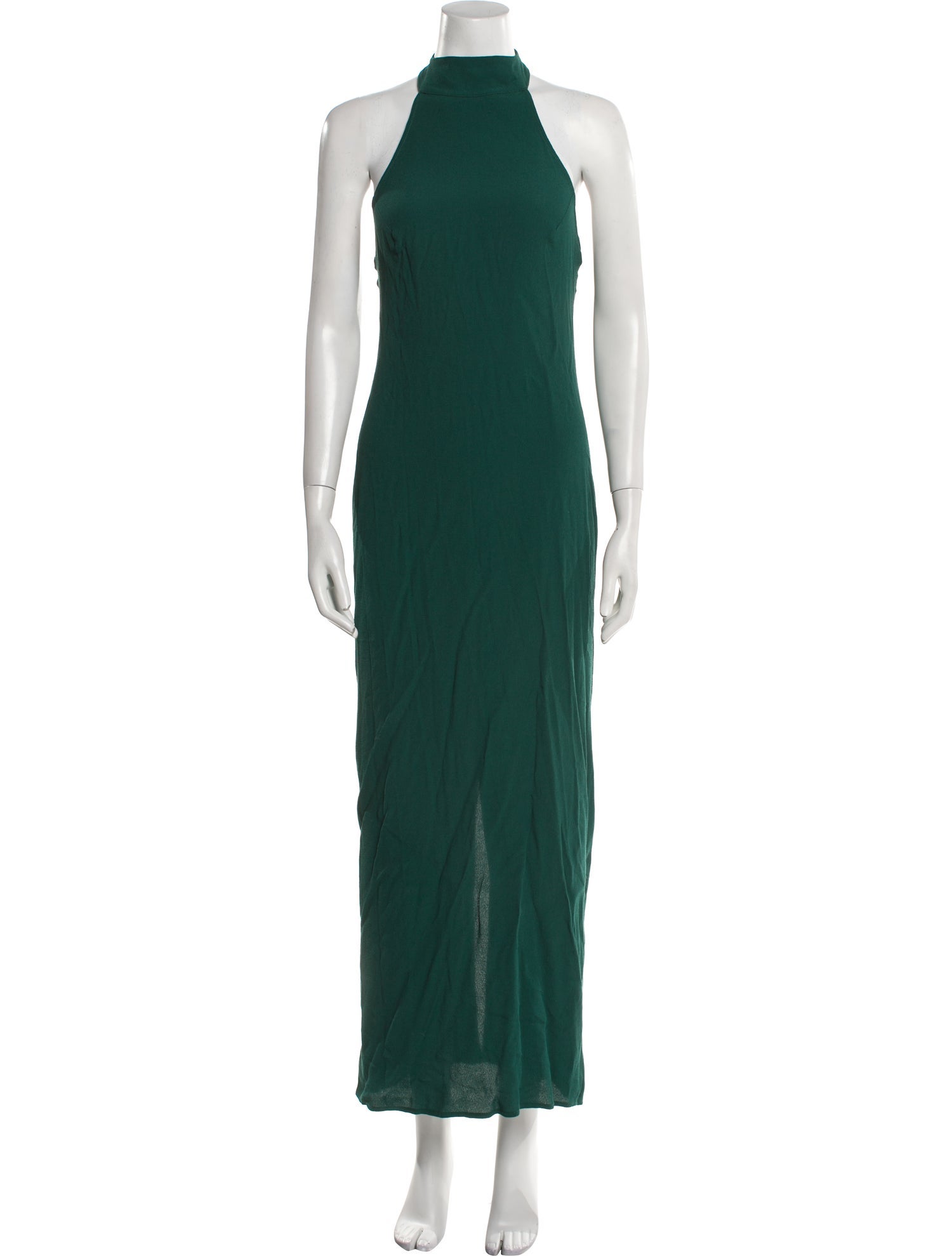 Reformation Halterneck Long Dress w/ Tags