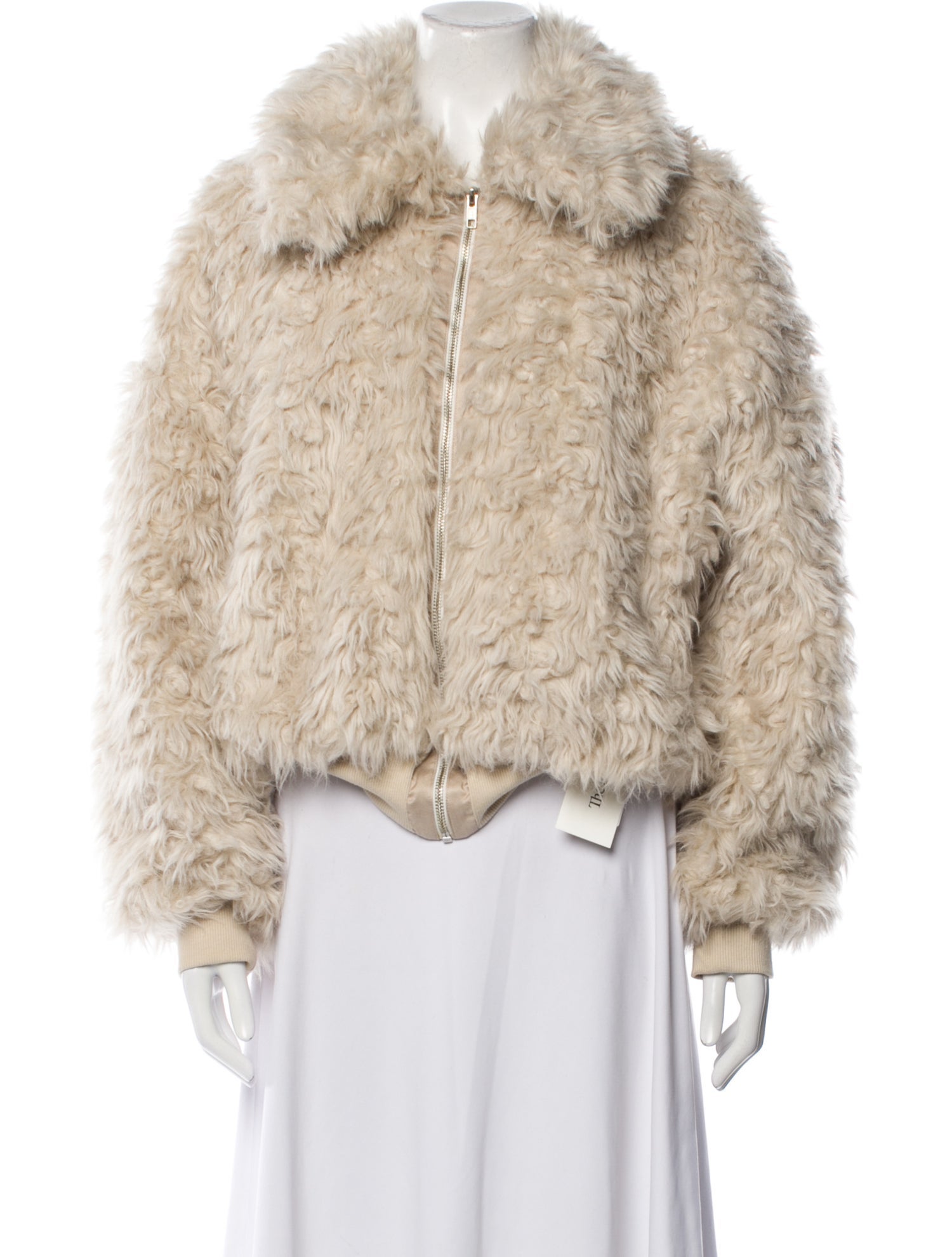 Reformation Faux Fur Jacket