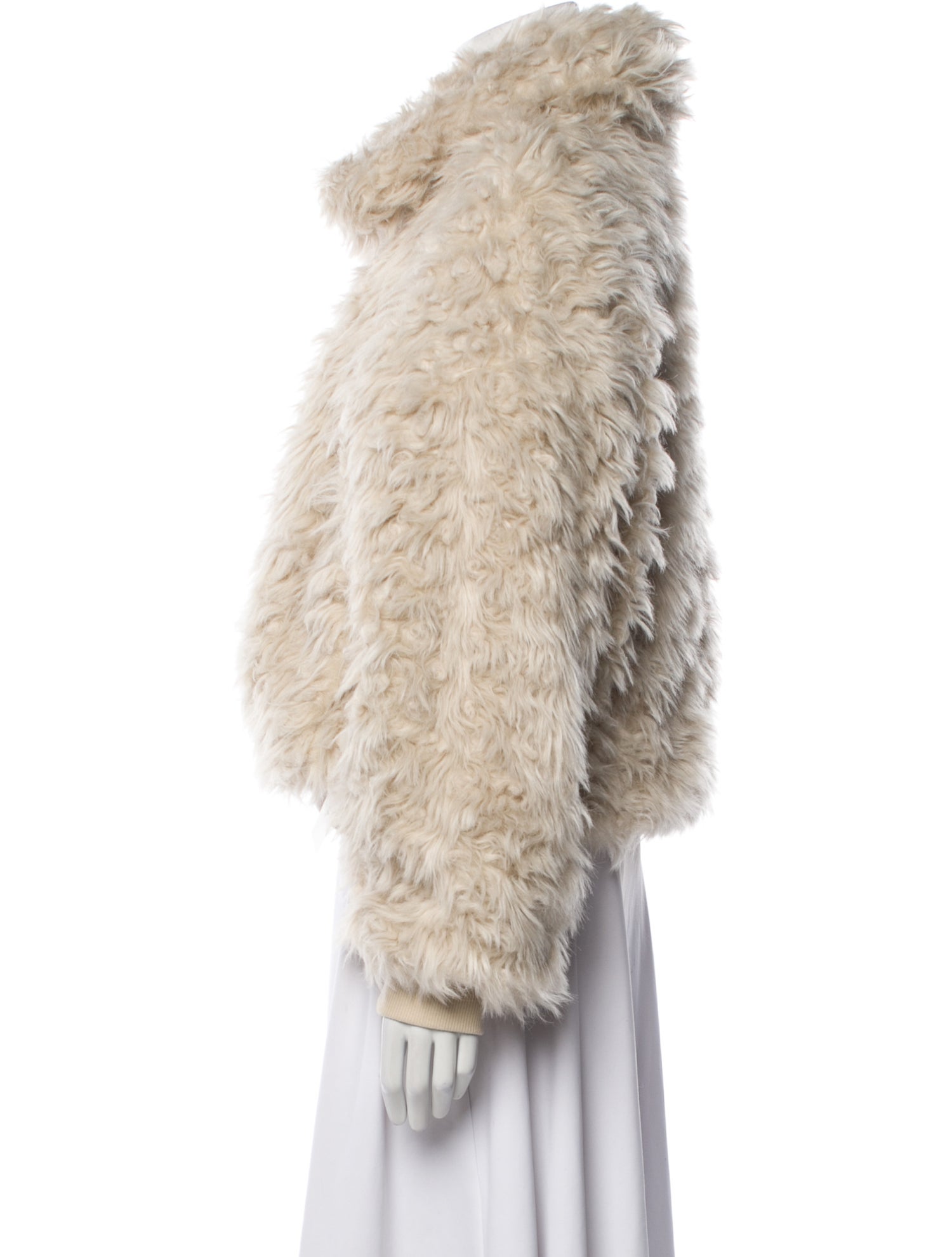 Reformation Faux Fur Jacket