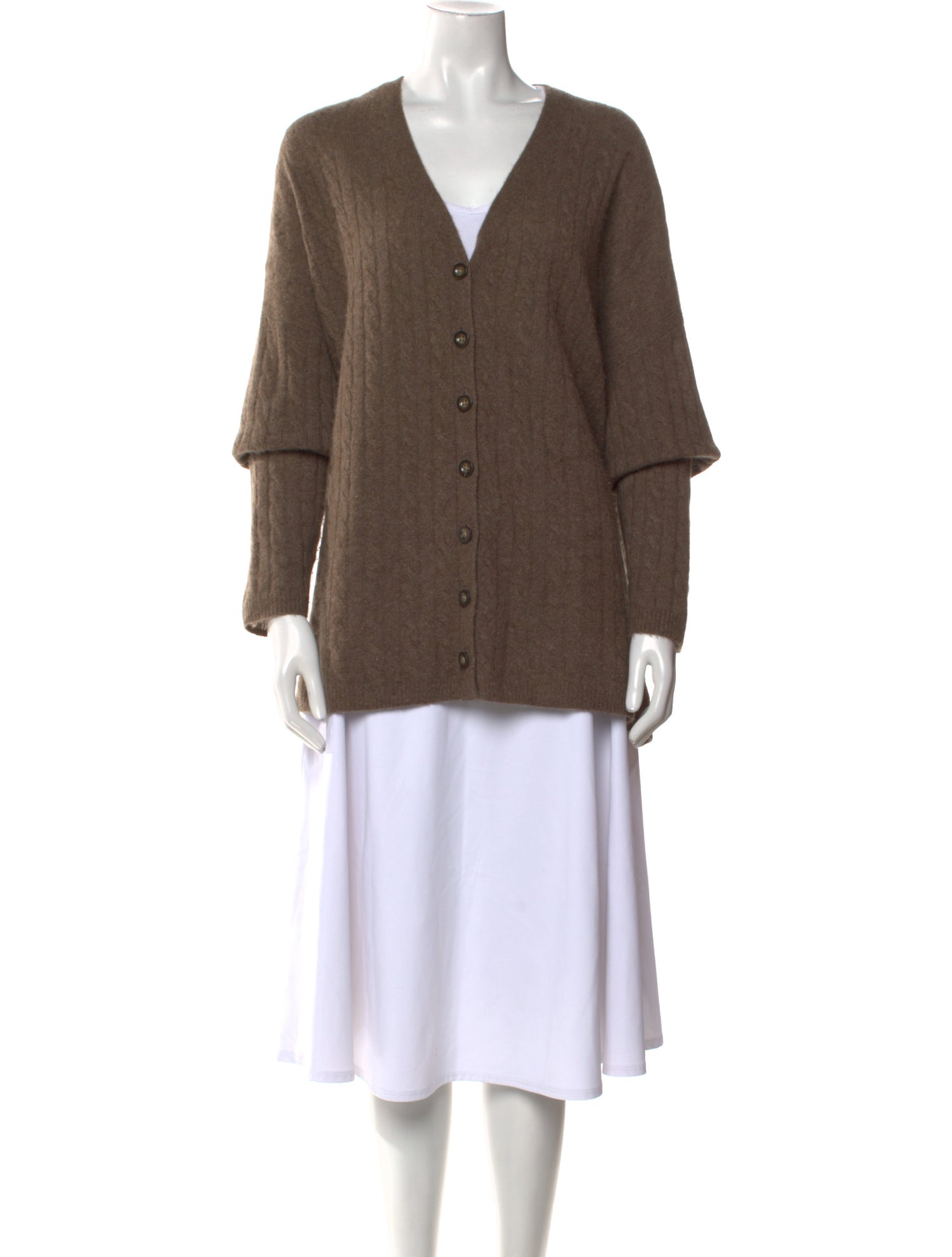 Reformation Cashmere V-Neck Sweater