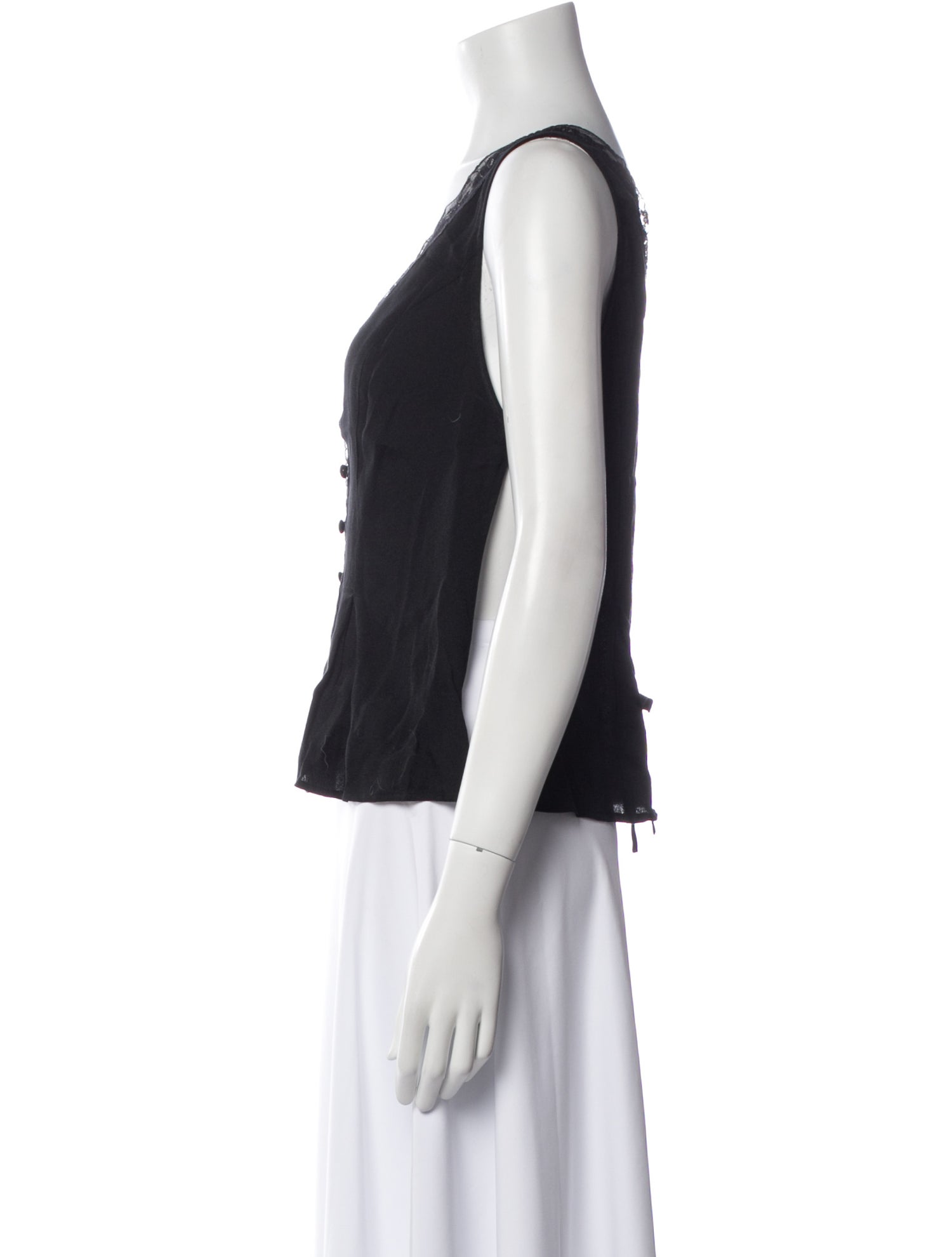 Reformation V-Neck Sleeveless Top