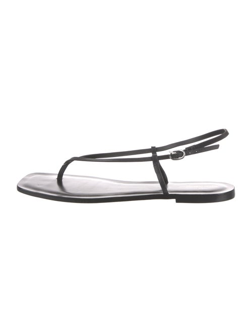 Reformation Leather Slingback Sandals