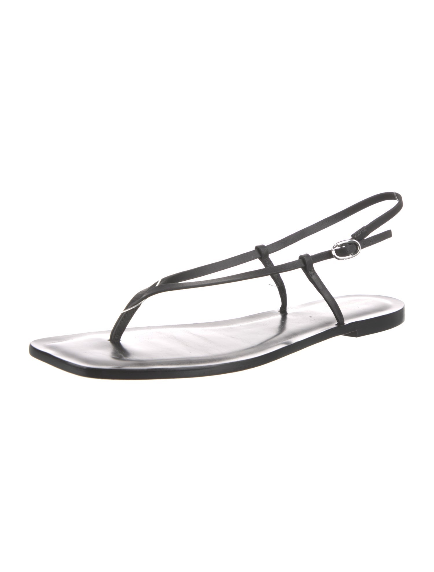 Reformation Leather Slingback Sandals