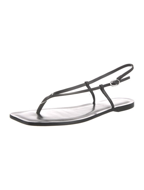 Reformation Leather Slingback Sandals