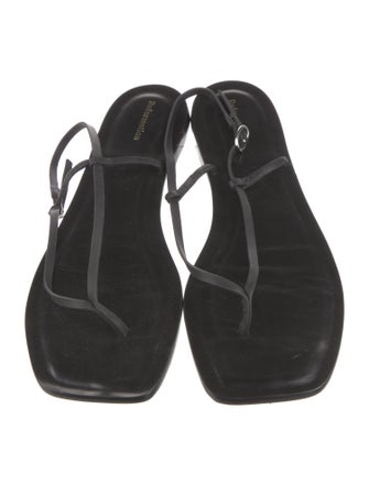 Reformation Leather Slingback Sandals