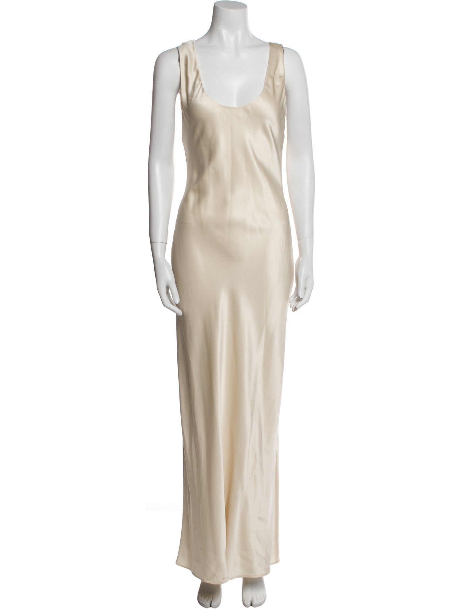 Reformation Scoop Neck Long Dress