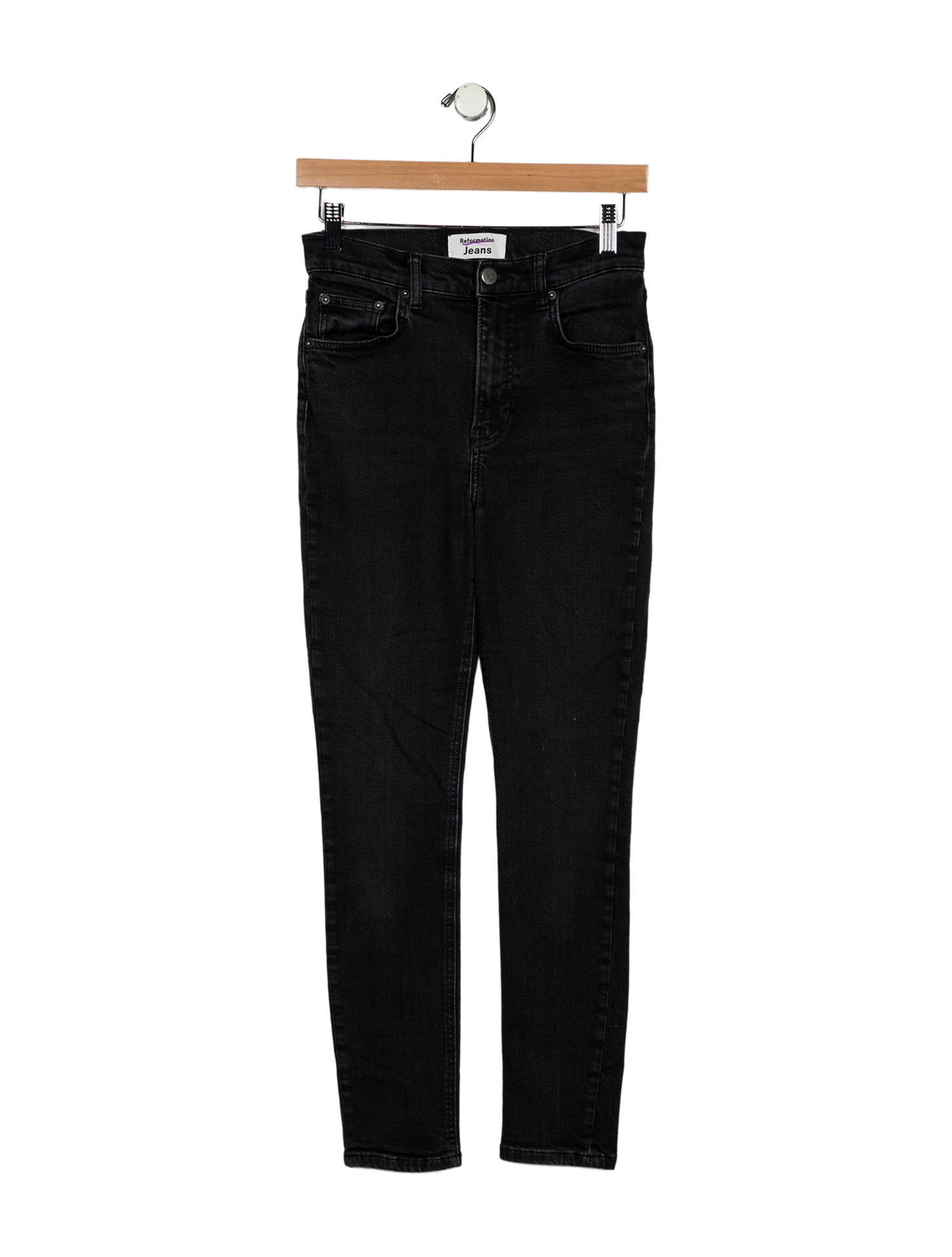 Reformation Mid-Rise Skinny Leg Jeans