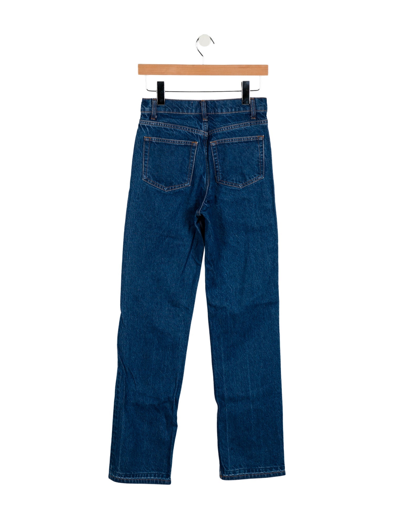 Reformation Mid-Rise Straight Leg Jeans