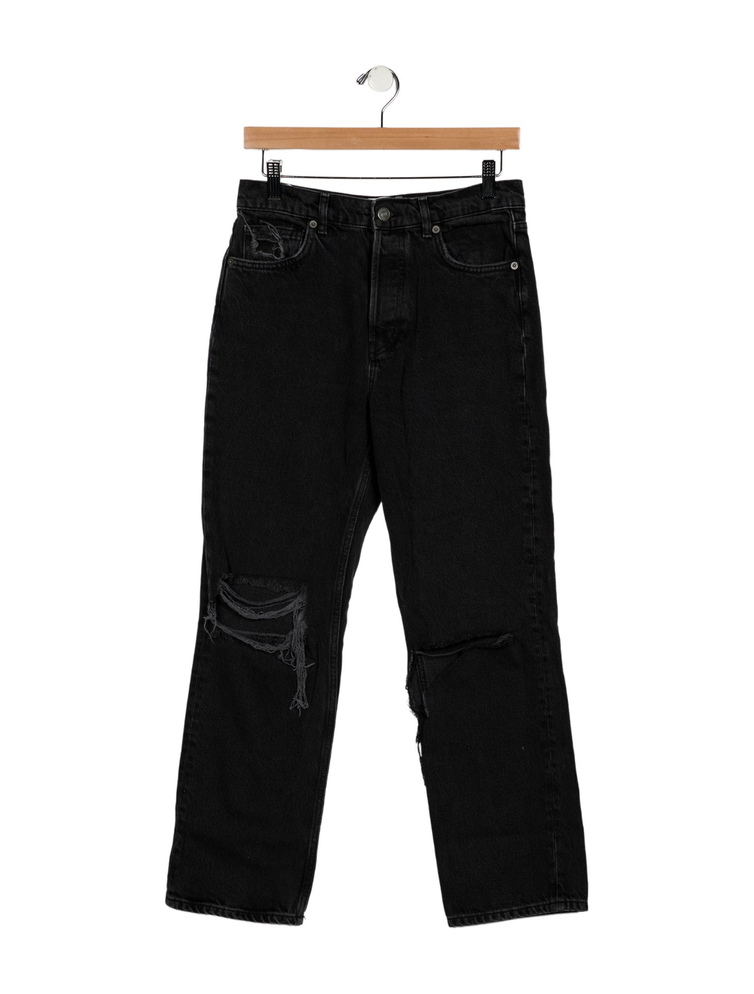 Reformation High-Rise Straight Leg Jeans