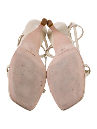 Reformation Leather Slingback Sandals