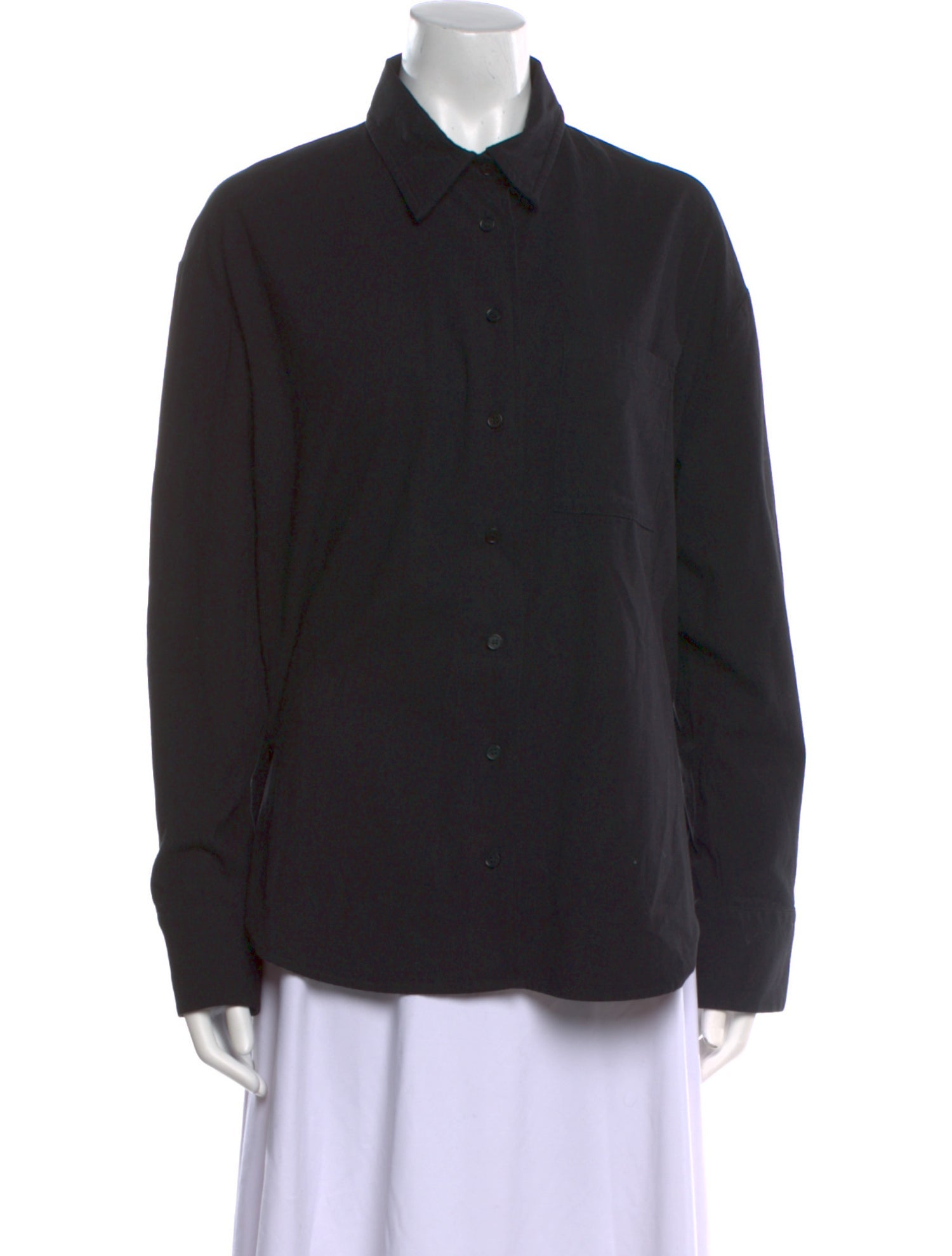 Reformation Long Sleeve Button-Up Top