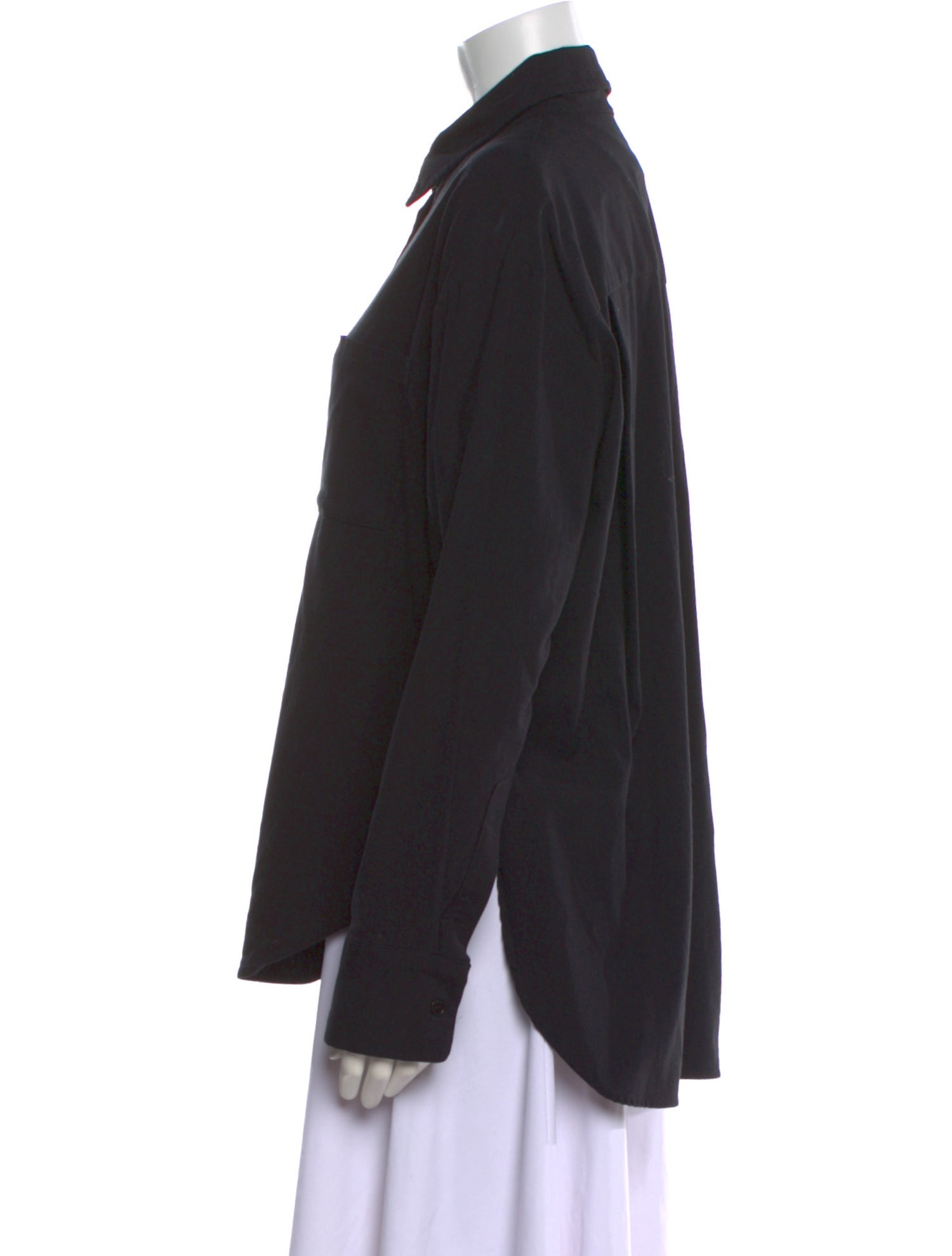 Reformation Long Sleeve Button-Up Top