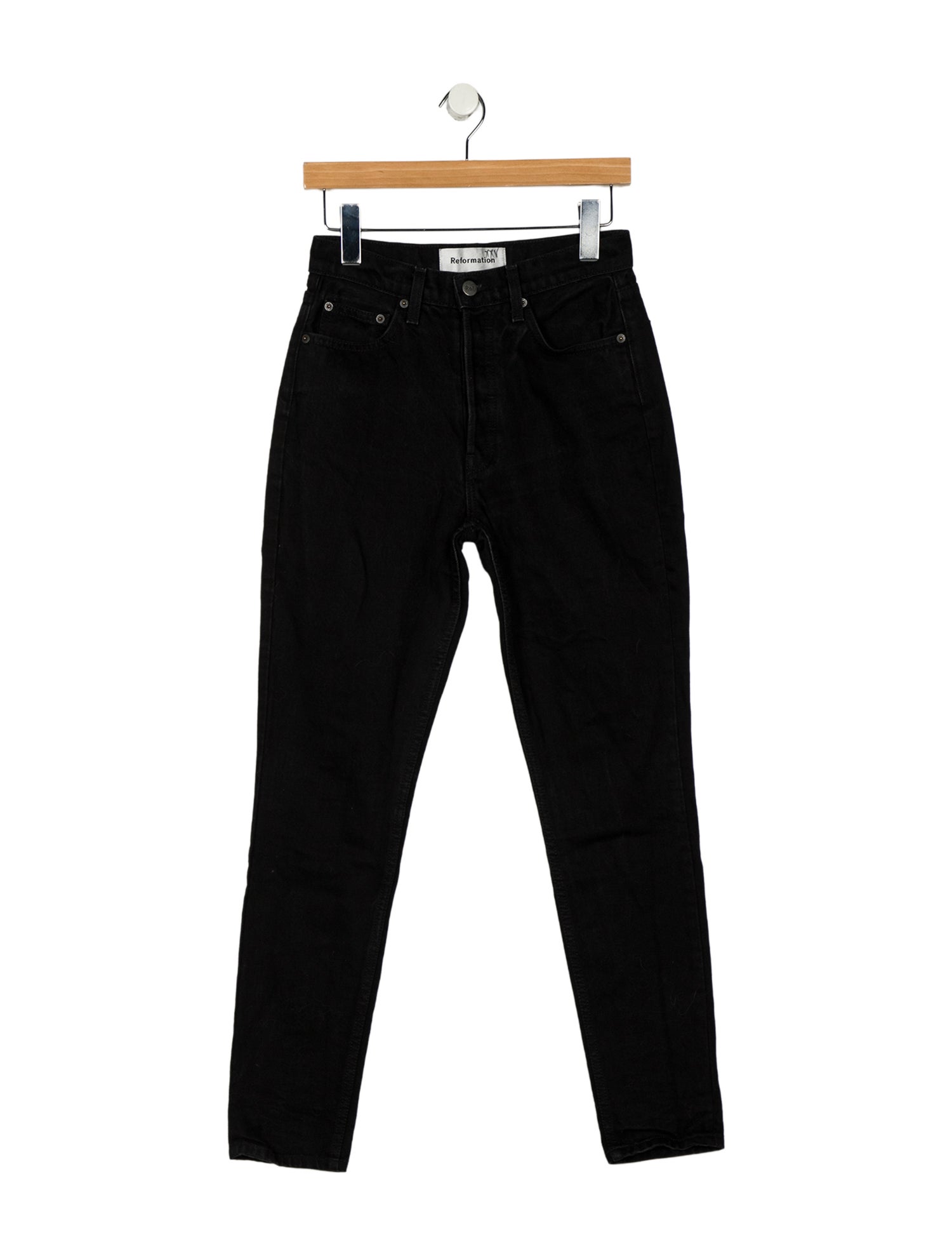 Reformation Mid-Rise Skinny Leg Jeans