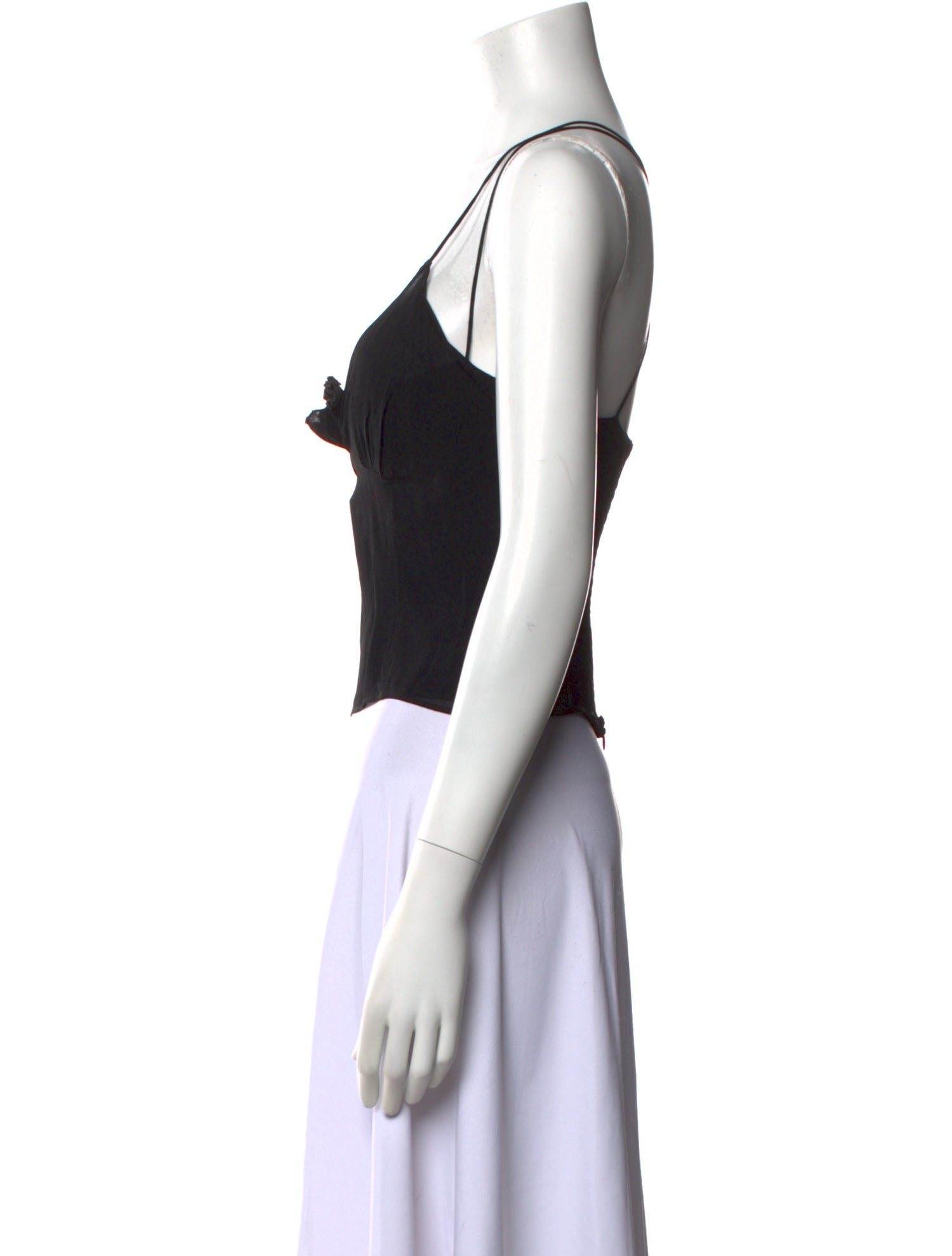 Reformation V-Neck Sleeveless Crop Top w/ Tags