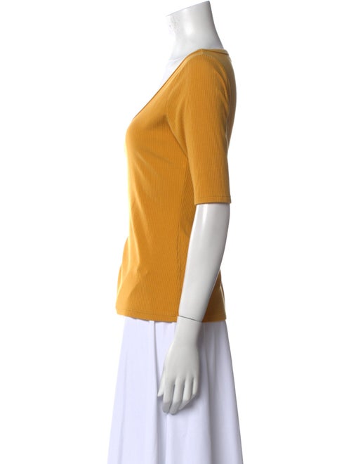 Reformation Scoop Neck Short Sleeve T-Shirt