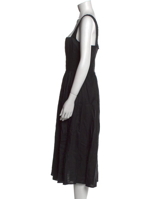 Reformation Linen Midi Length Dress