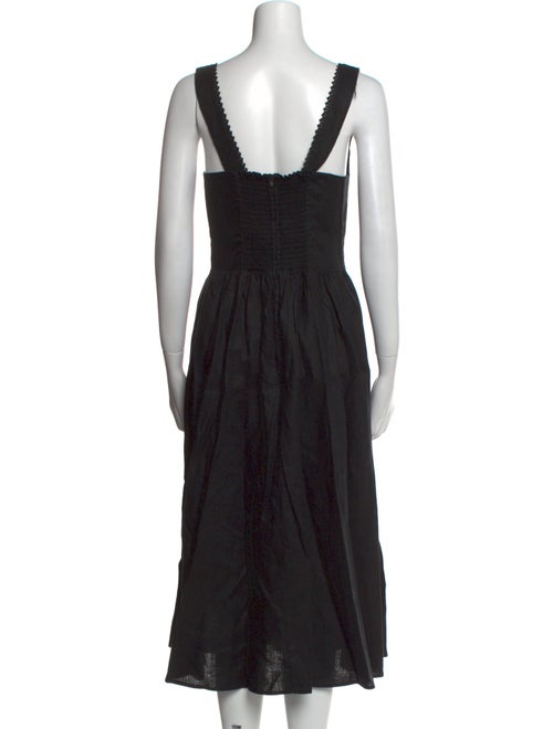 Reformation Linen Midi Length Dress