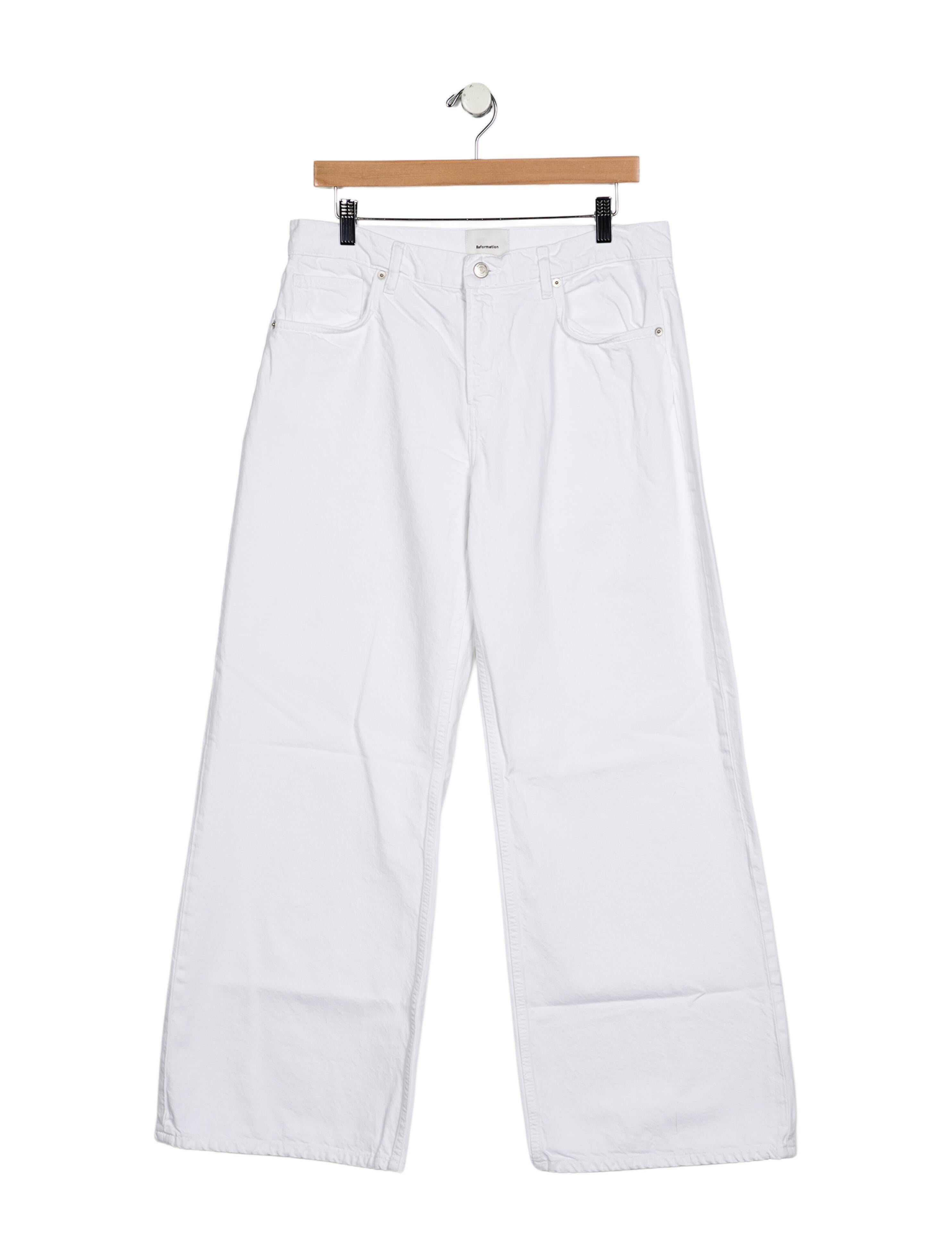 Reformation High-Rise Wide Leg Jeans