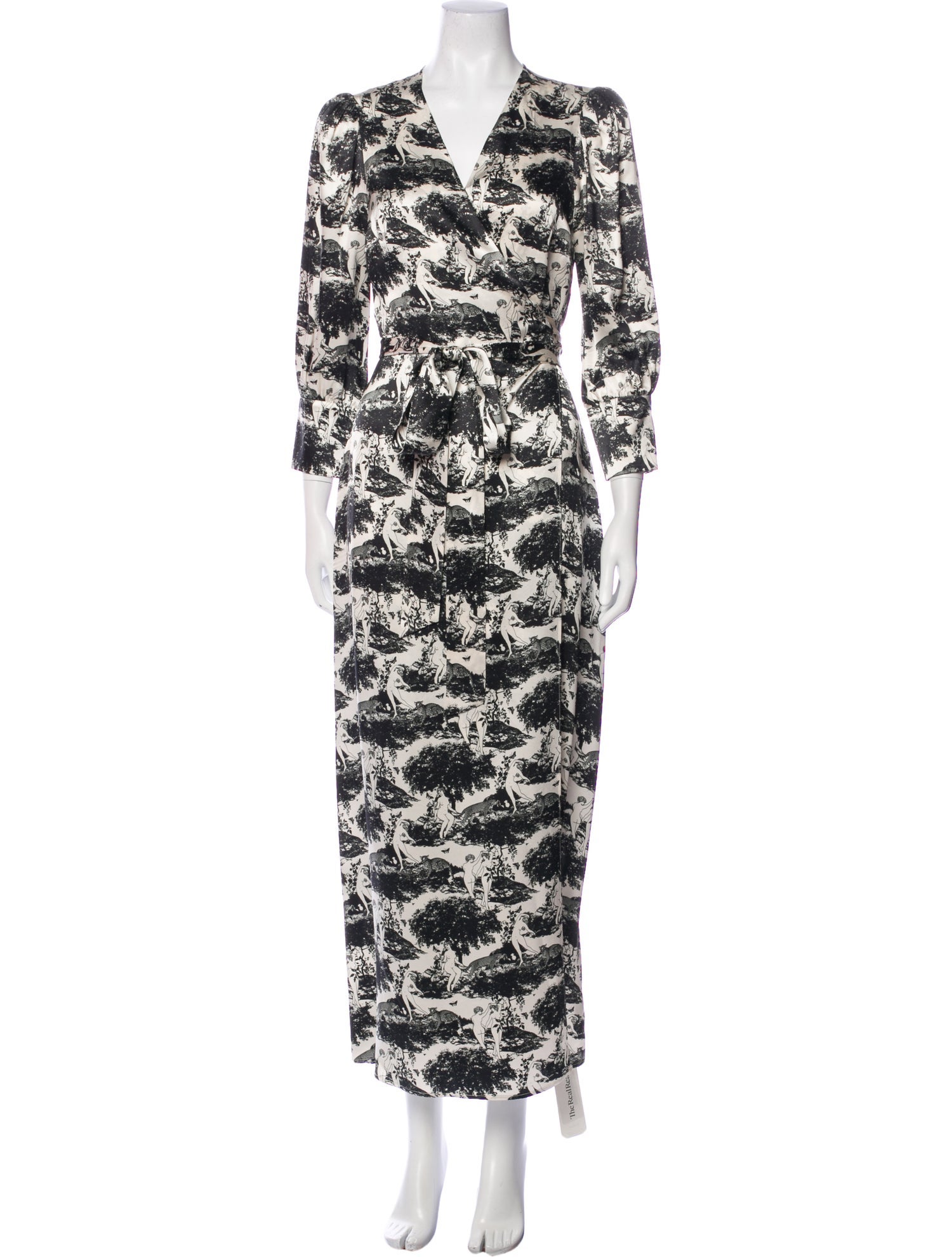 Reformation Silk Long Dress