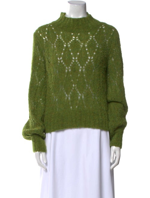 Reformation Alpaca Mock Neck Sweater