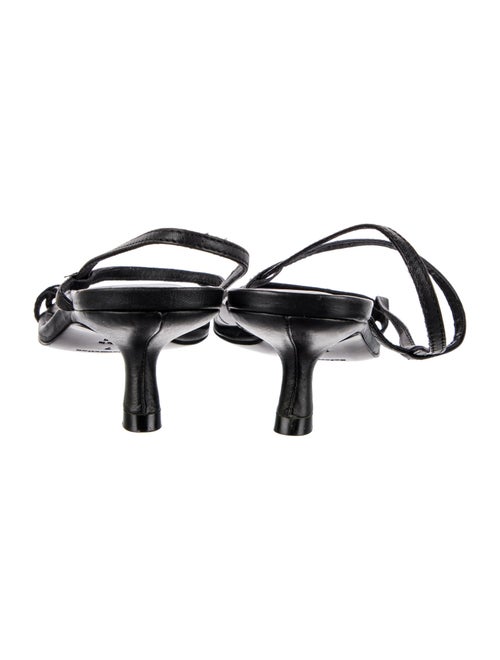 Reformation Leather Slingback Sandals