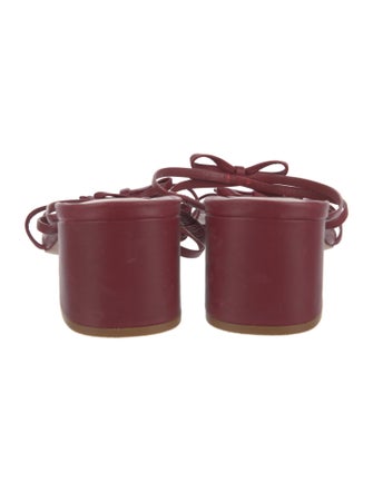 Reformation Leather Slides