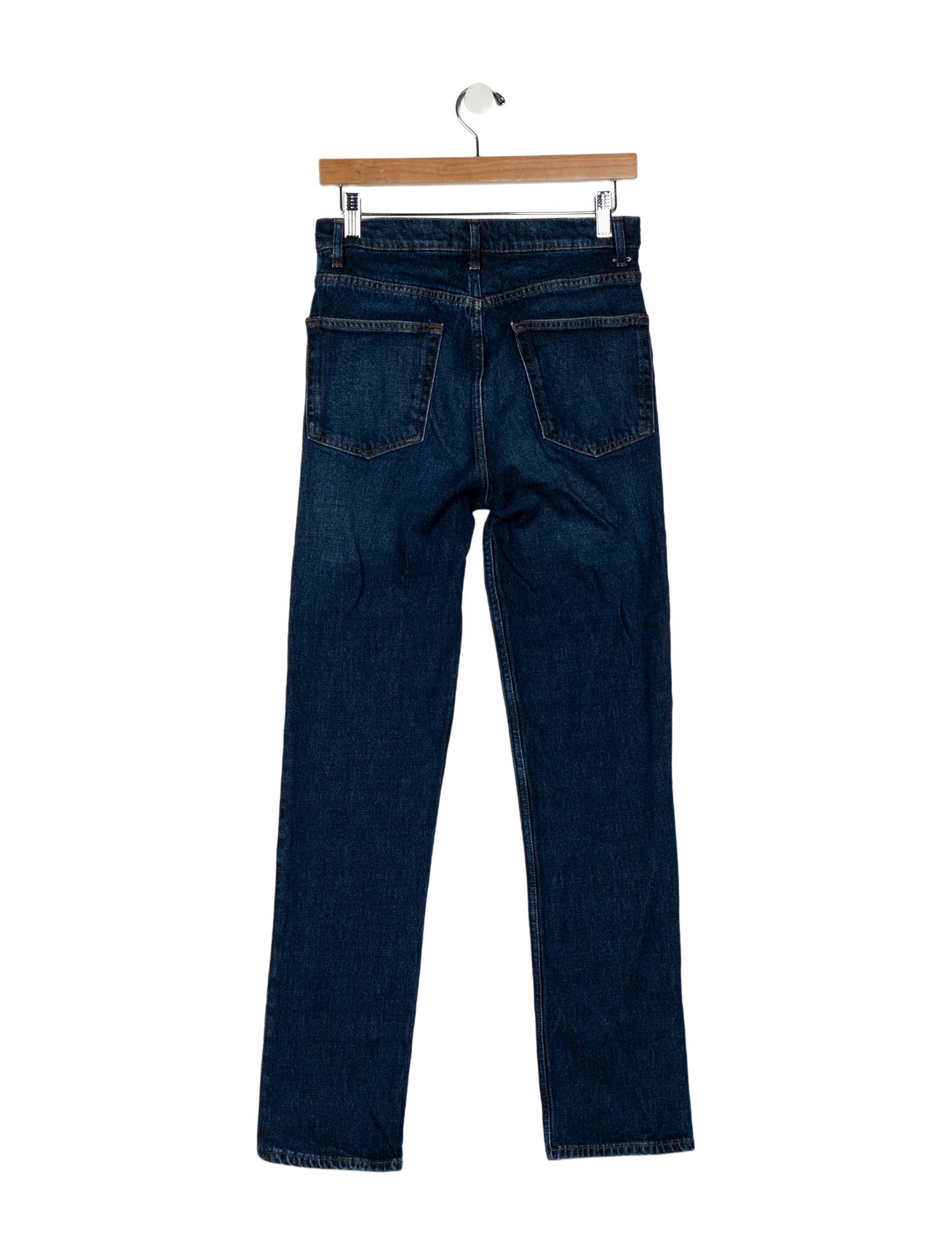 Reformation Mid-Rise Straight Leg Jeans