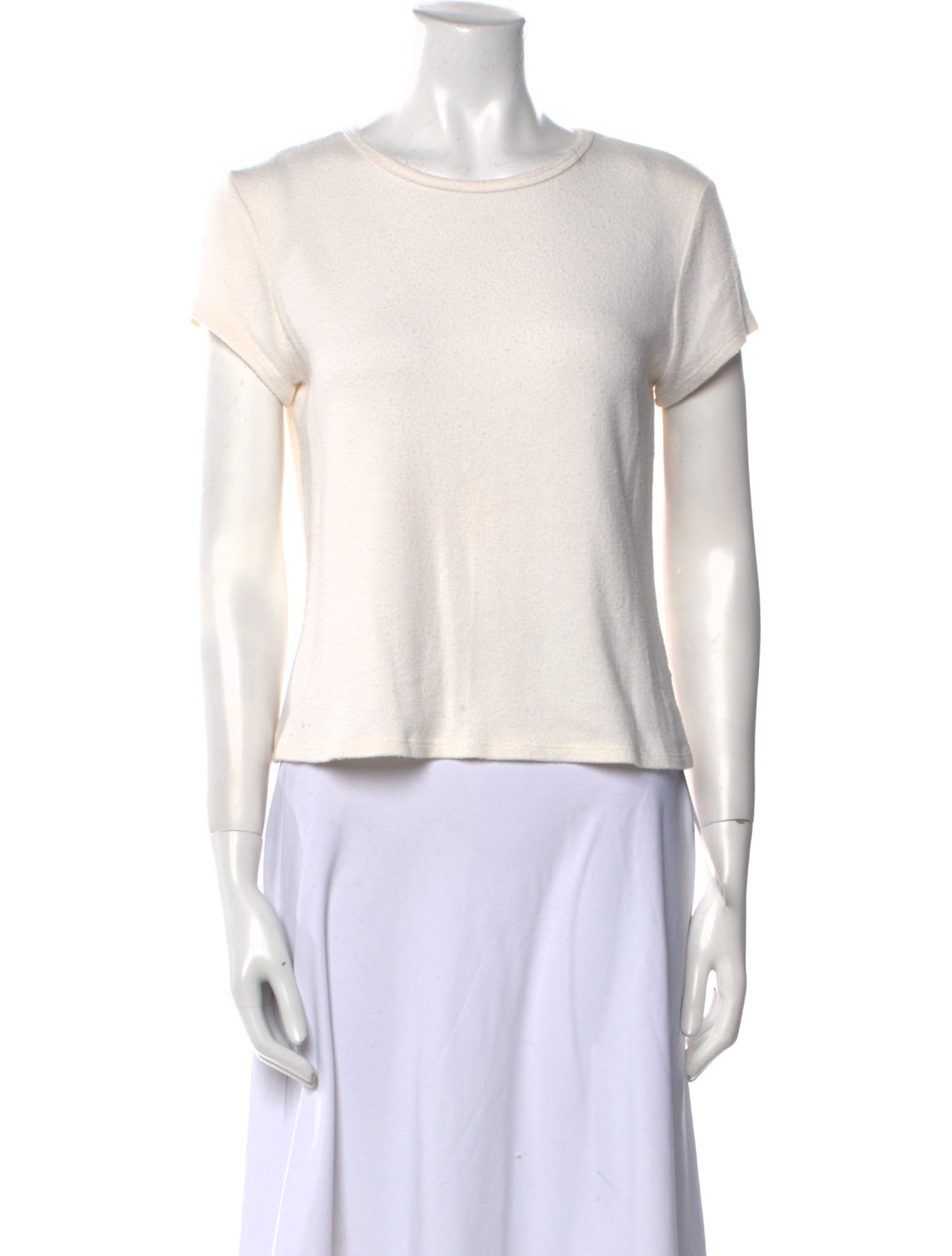 Reformation Scoop Neck Short Sleeve T-Shirt