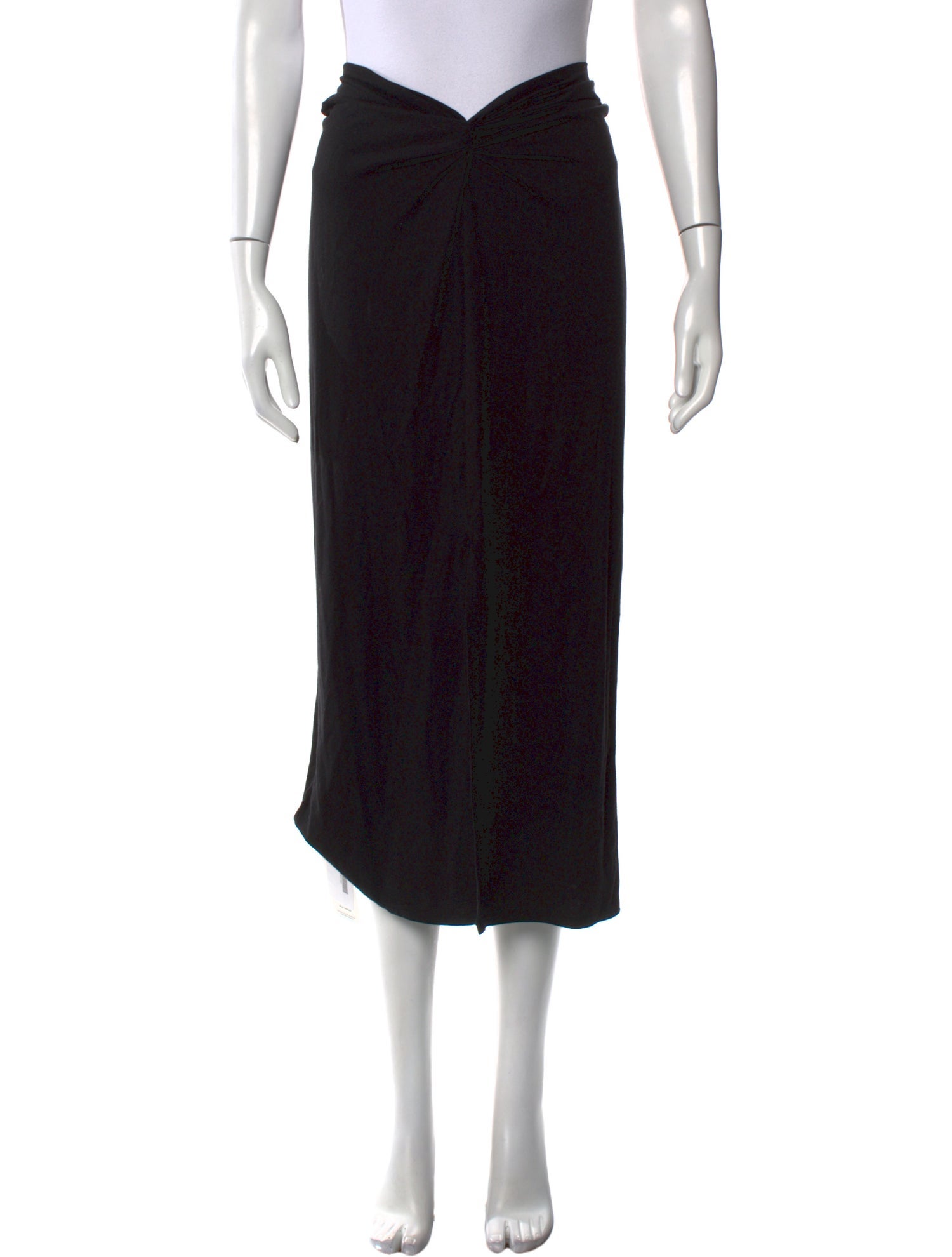 Reformation Pleated Accents Midi Length Skirt