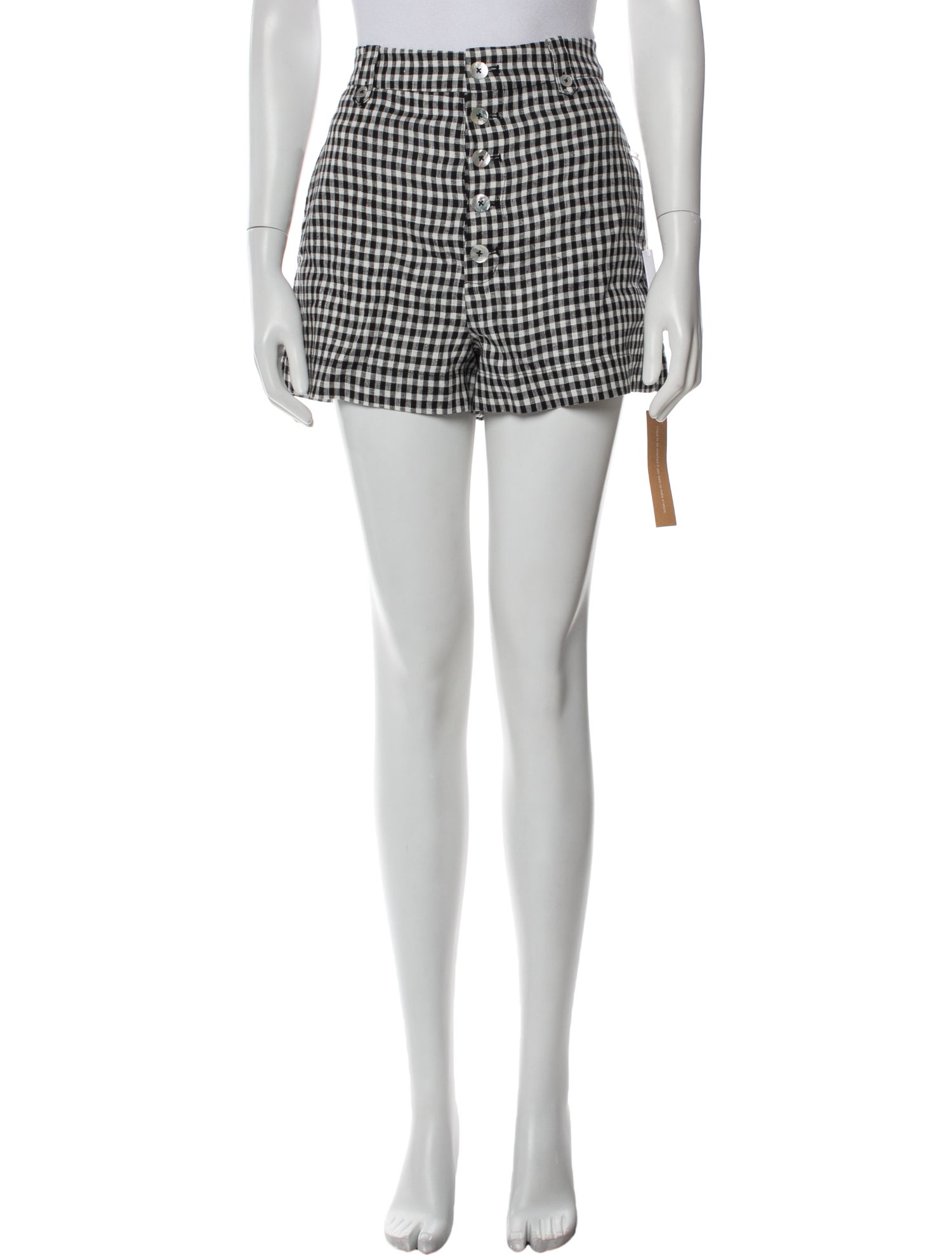 Reformation Linen Mini Shorts