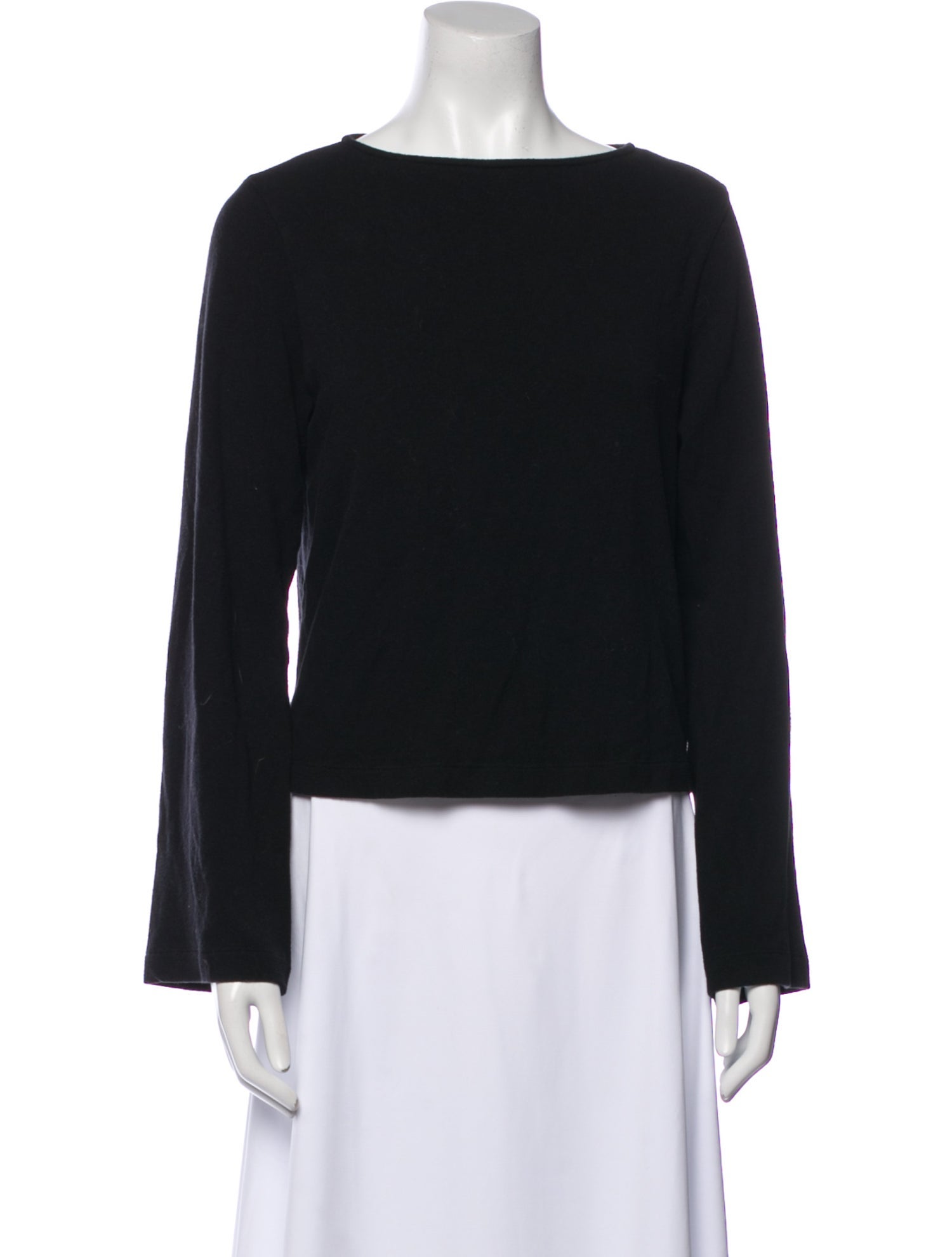 Reformation Bateau Neckline Long Sleeve Sweatshirt