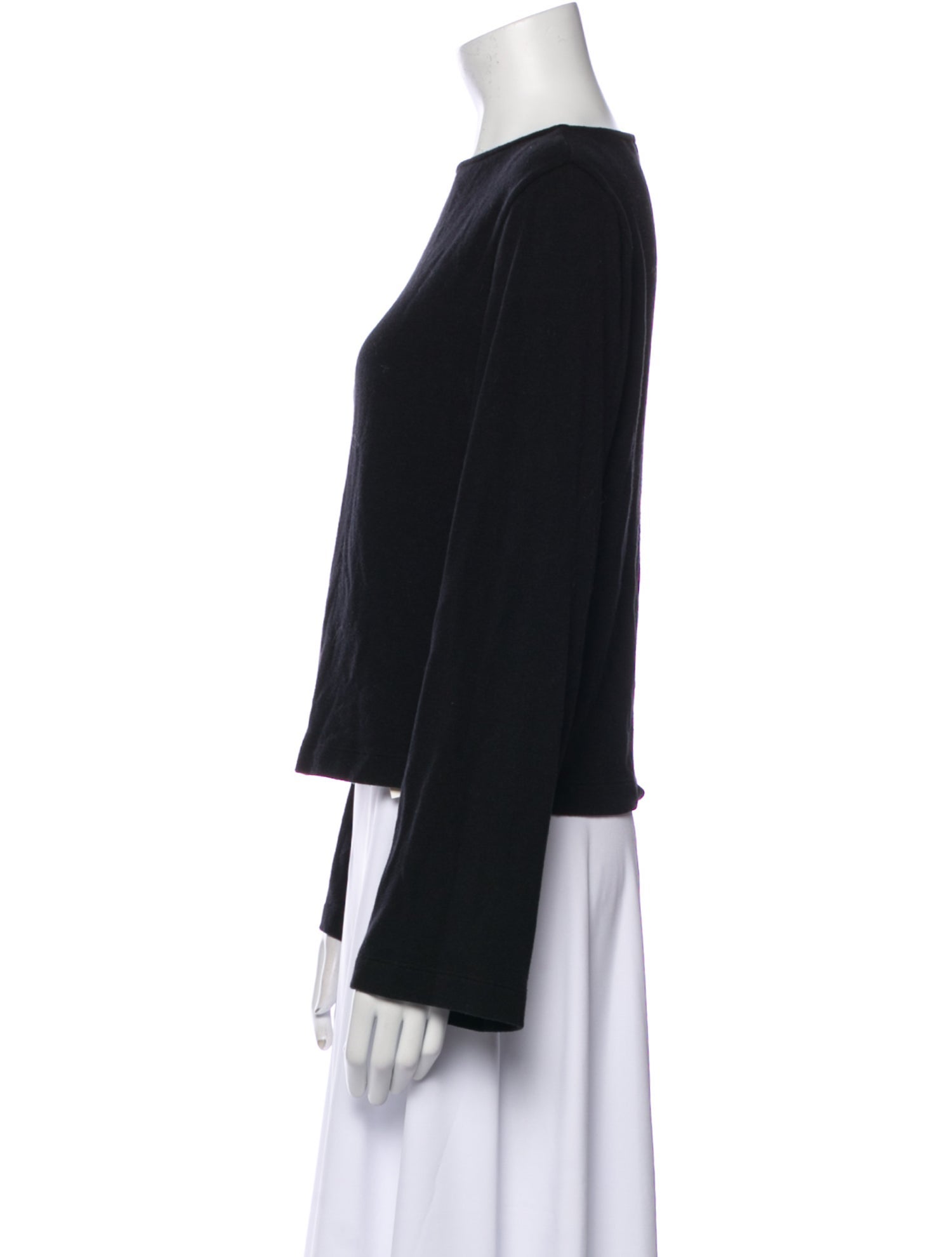 Reformation Bateau Neckline Long Sleeve Sweatshirt
