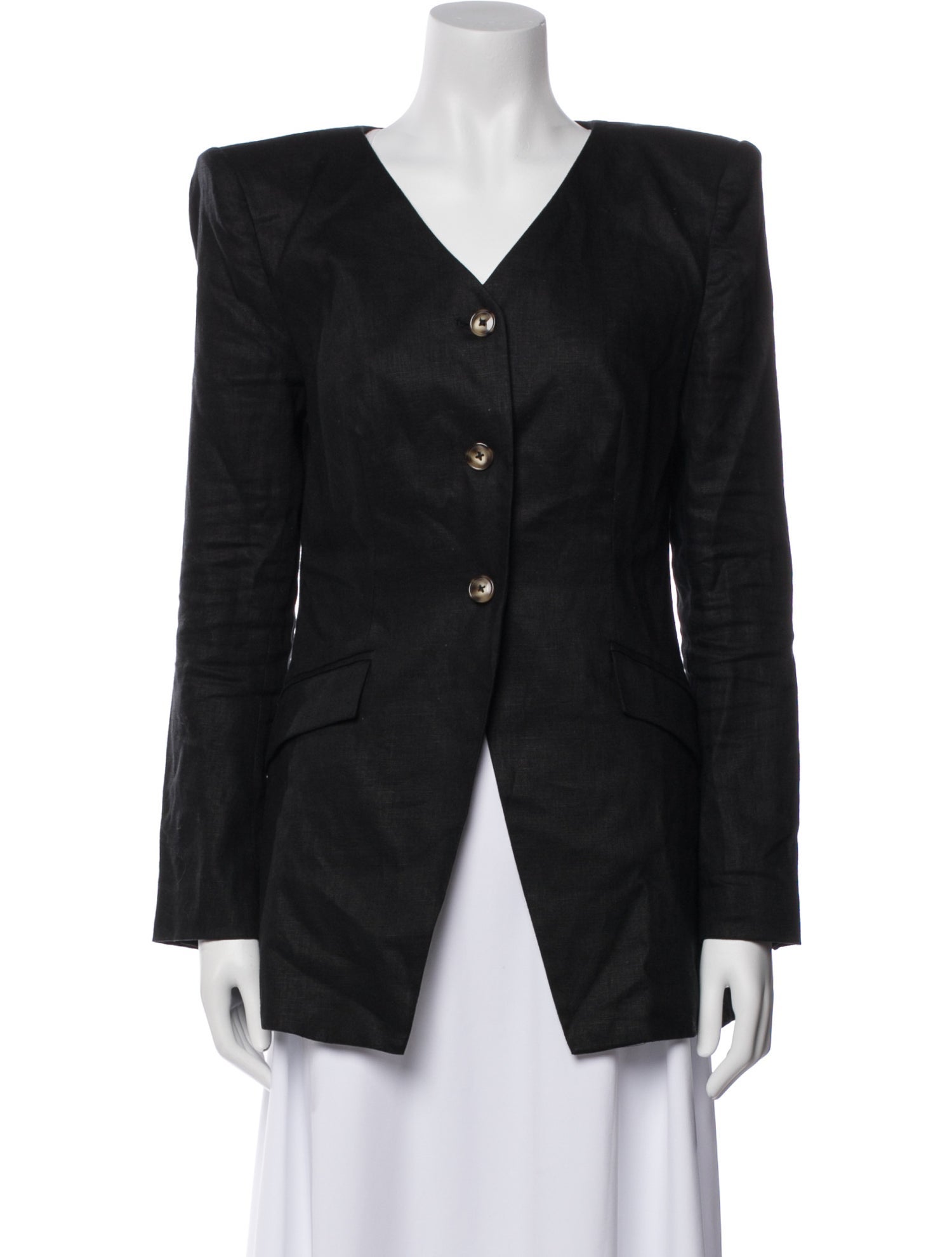 Reformation Linen Evening Jacket