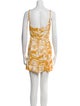 Reformation Printed Mini Dress