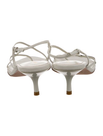 Reformation Leather Slingback Sandals