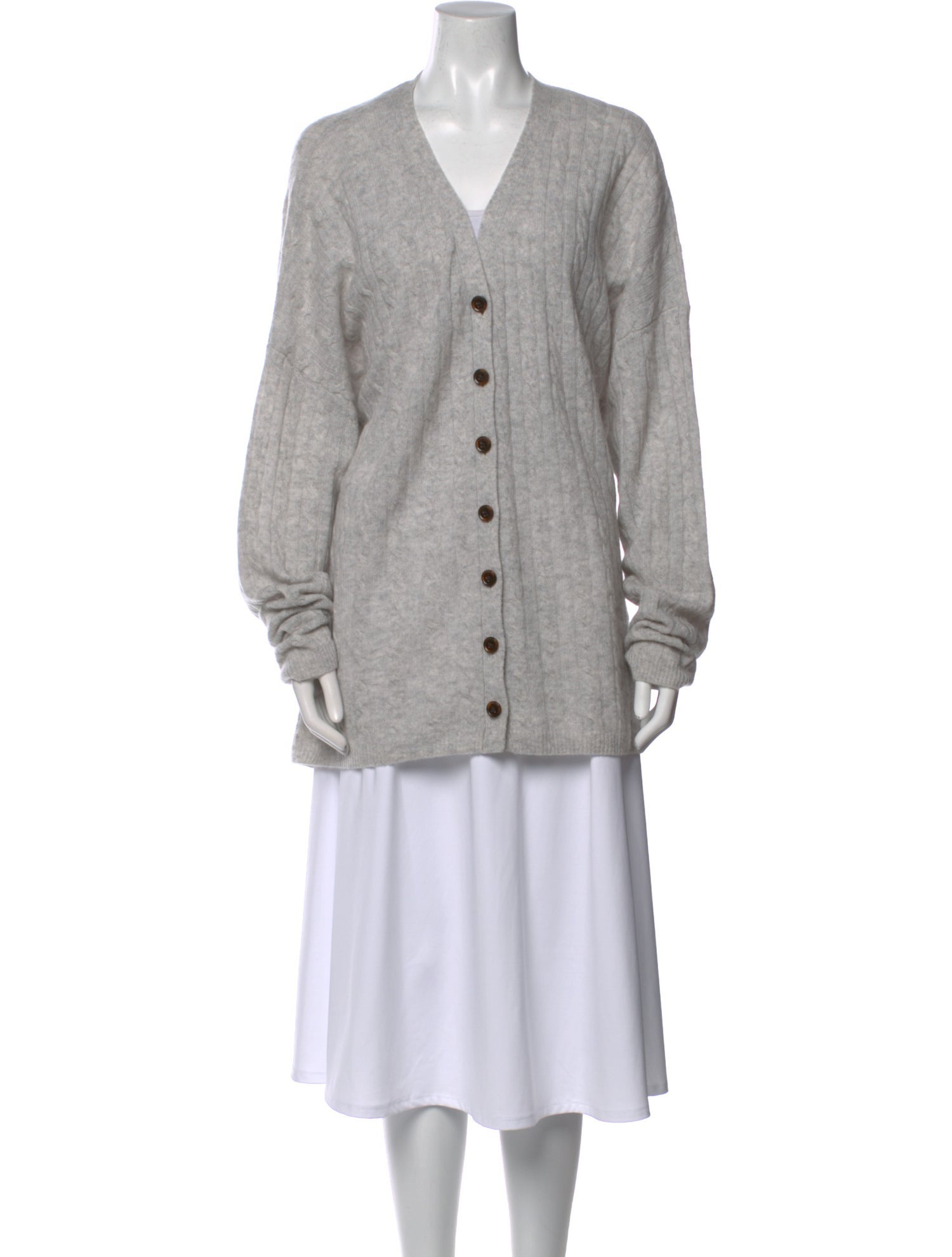 Reformation Cashmere V-Neck Sweater