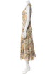 Reformation Floral Print Long Dress