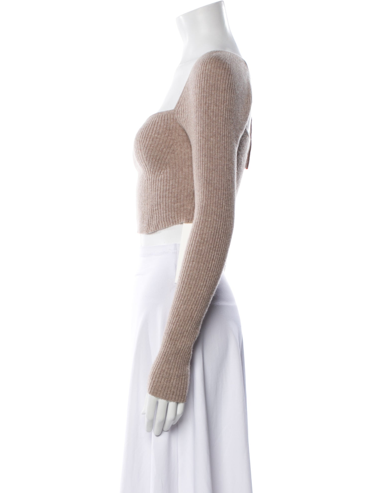Reformation Cashmere Square Neckline Sweater
