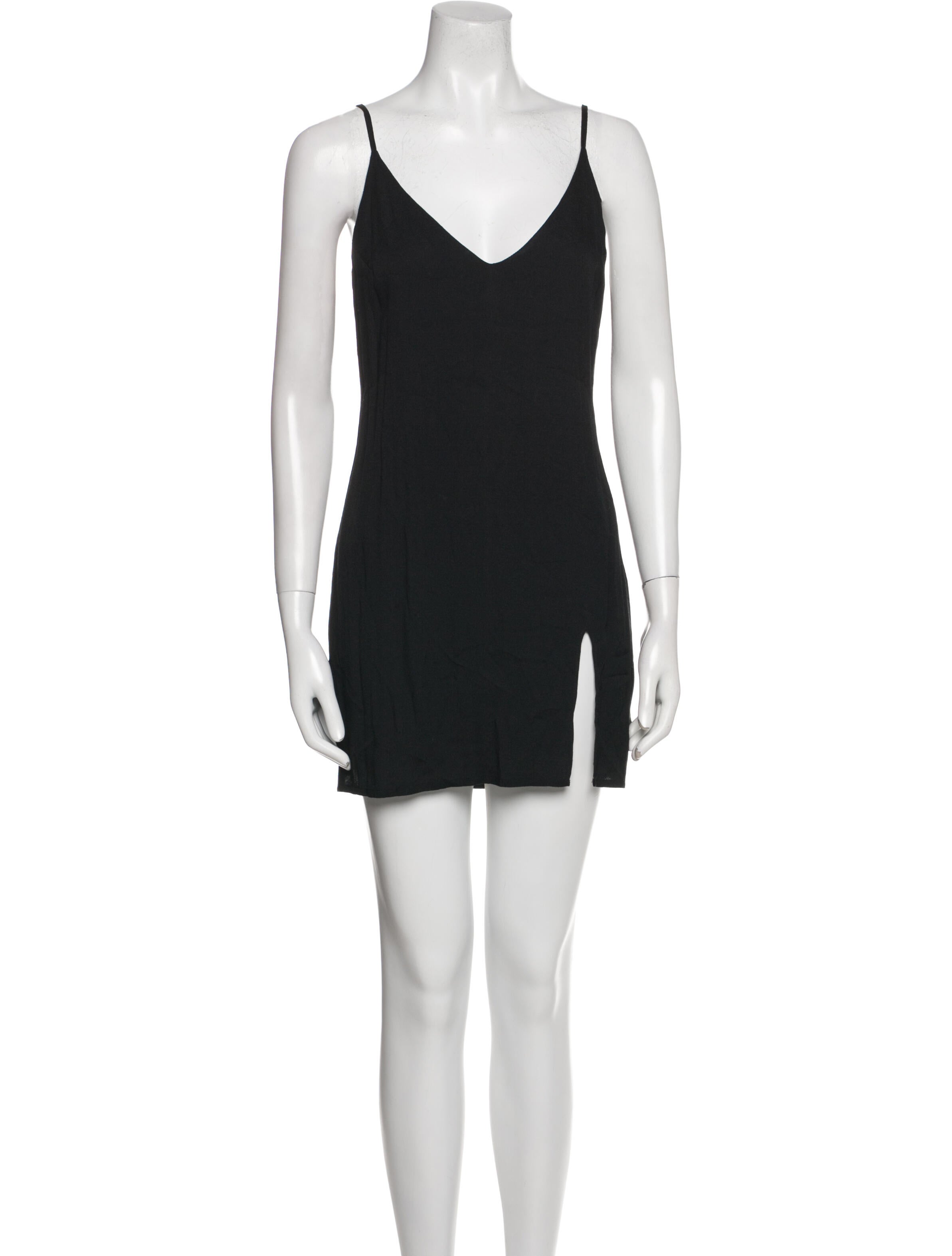 Reformation V-Neck Mini Dress