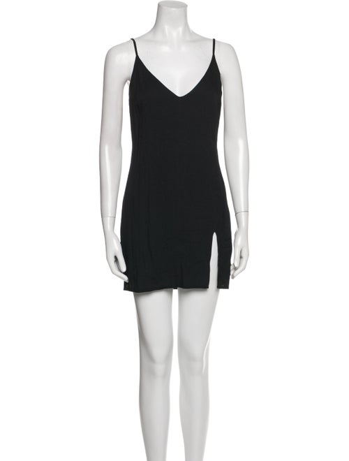 Reformation V-Neck Mini Dress