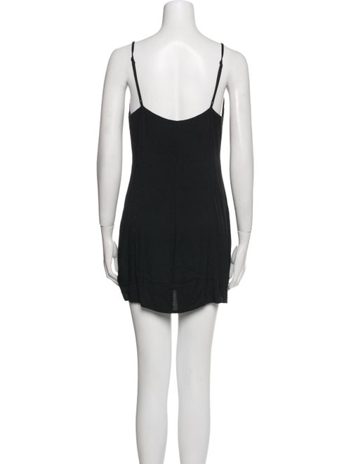 Reformation V-Neck Mini Dress