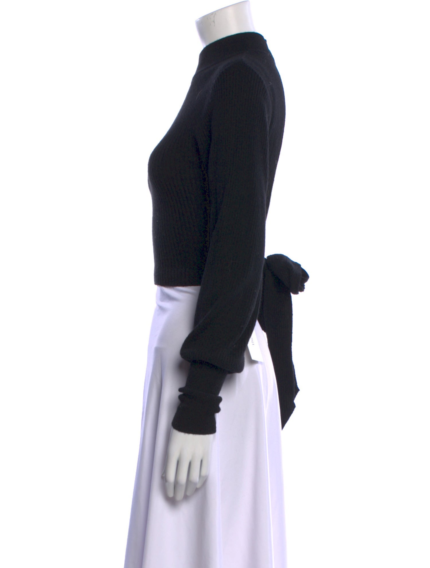 Reformation Cashmere Mock Neck Sweater