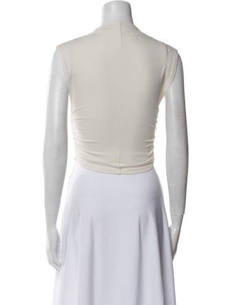 Reformation Cowl Neck Sleeveless Crop Top